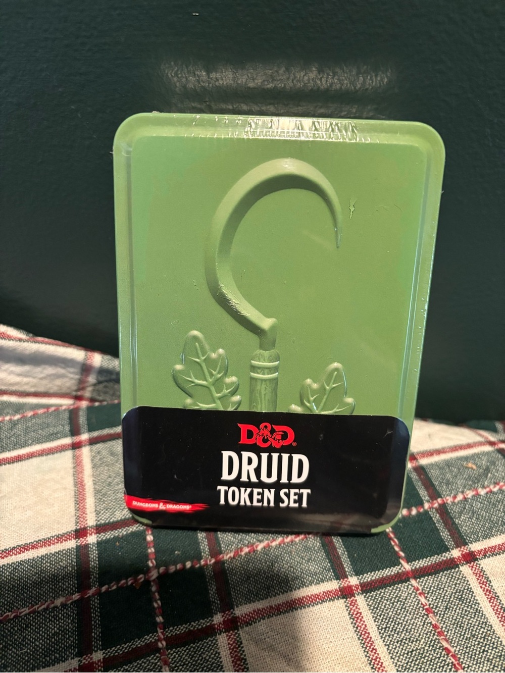 NWT Sealed D&D Druid Token Set - Green Tin